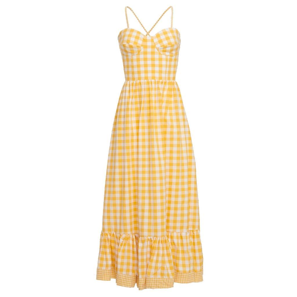 LVFD London - Yellow Gingham Dress