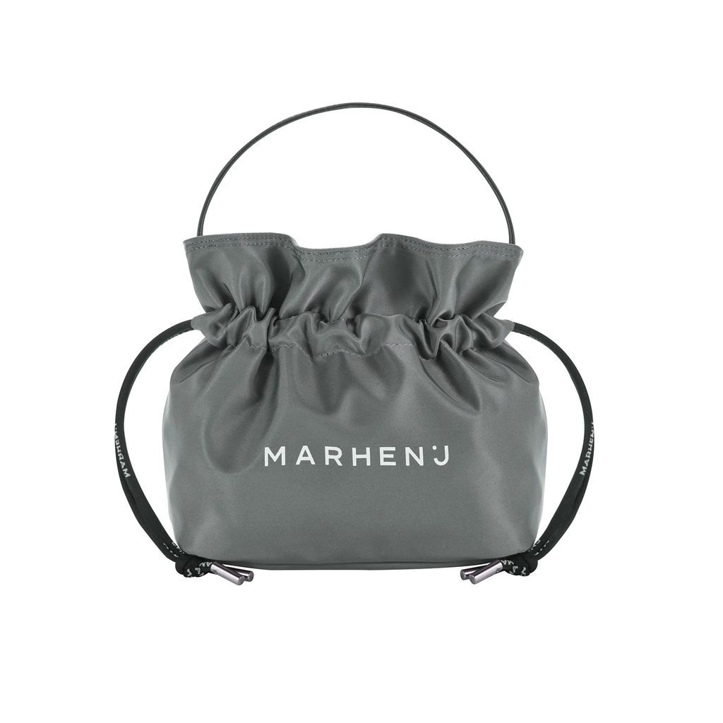 MARHEN.J - Recycled Nylon Bucket Bag - Charron - Grey