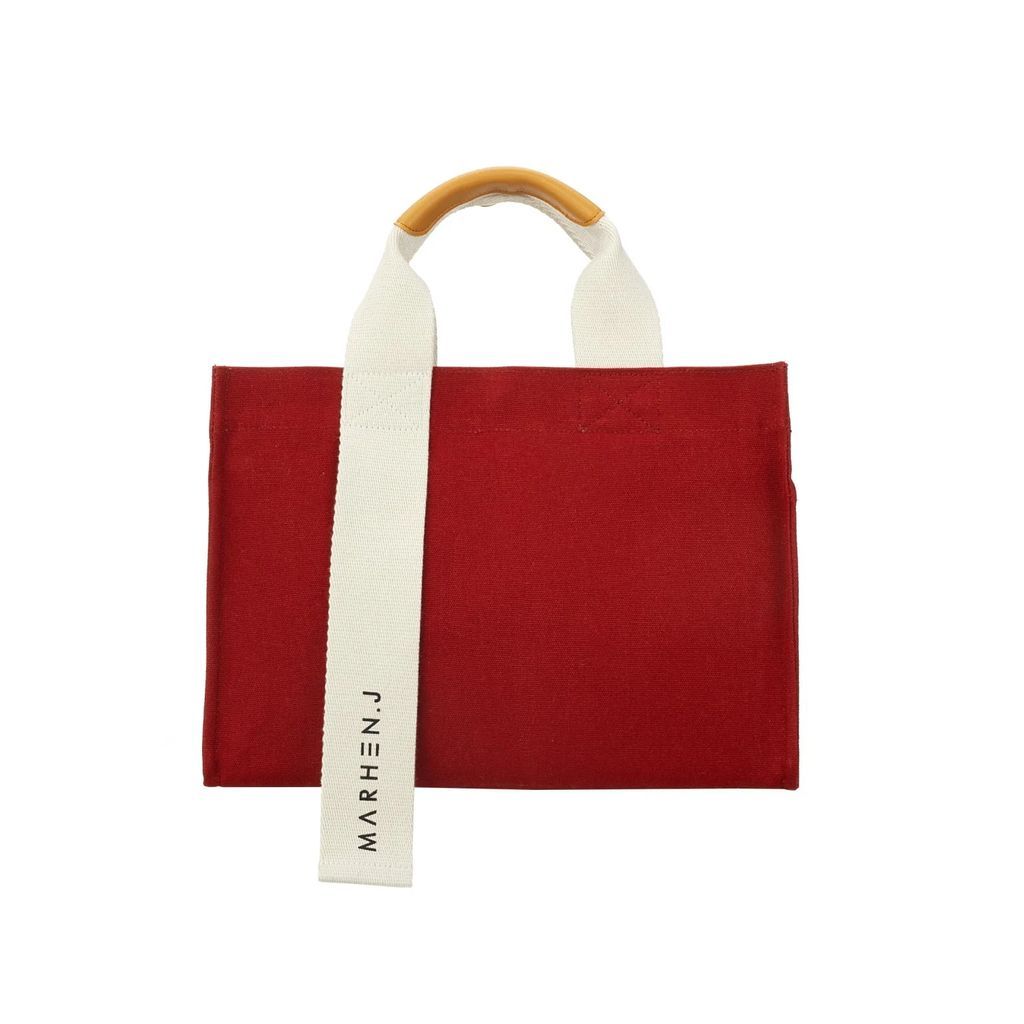 MARHEN.J - Canvas Tote Bag - Rico Comfort - Jester Red