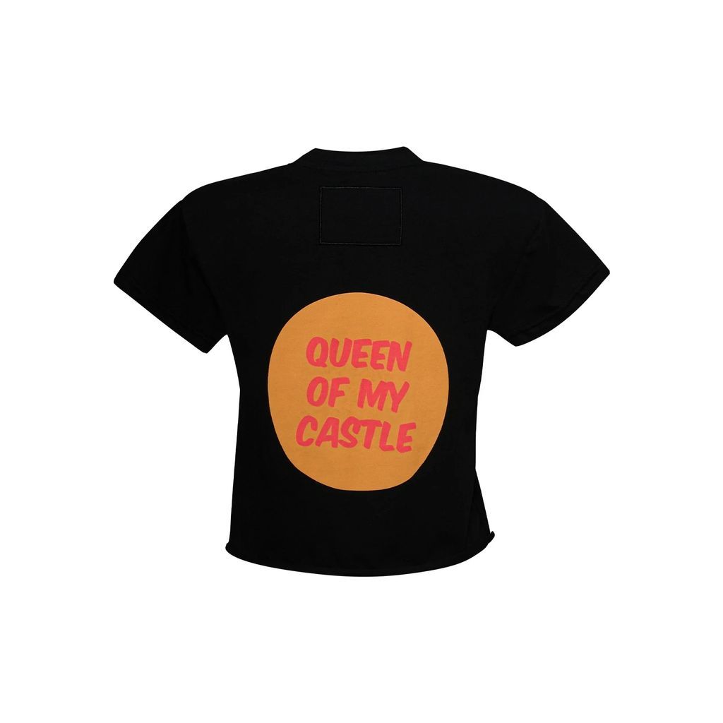 LEMONDOSE - Queen Of My Castle Cropped Tee - Orange
