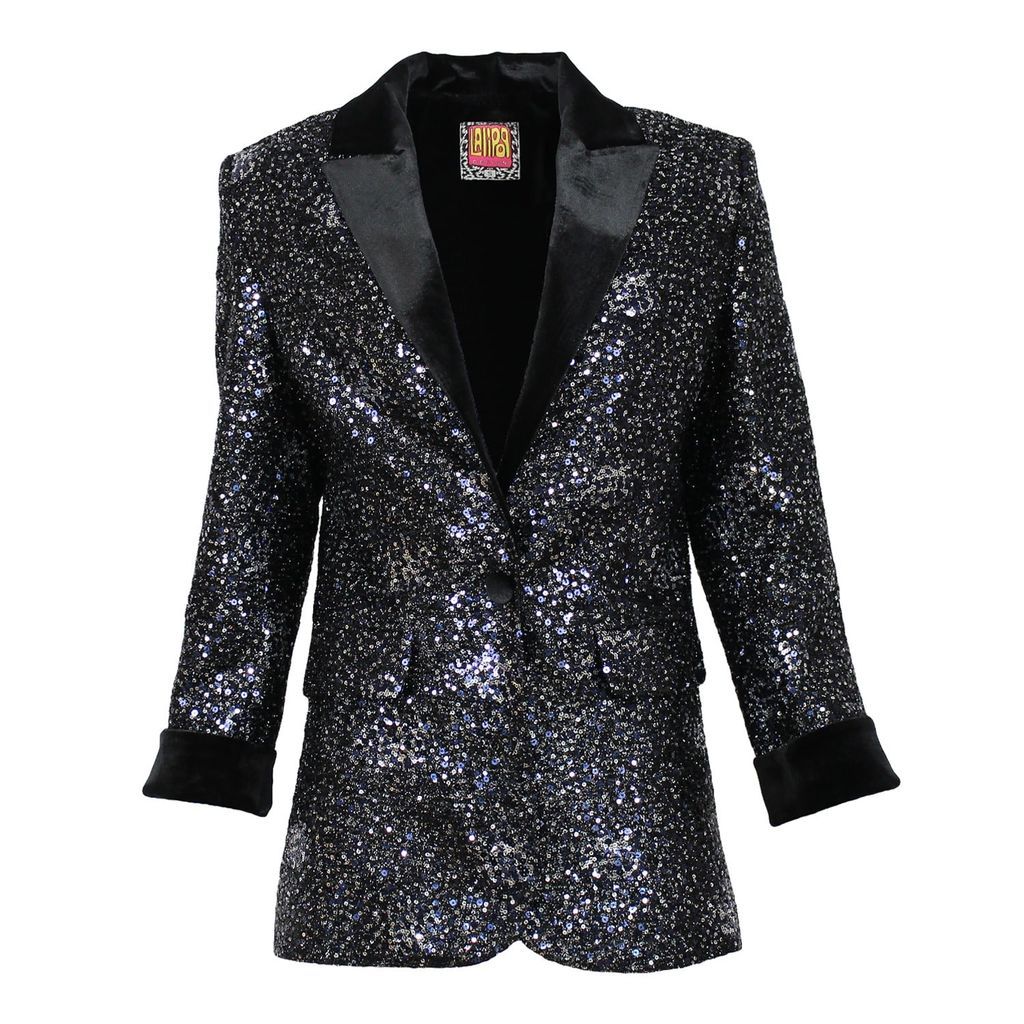 Lalipop Design - Sequin Embellished Blazer Jacket