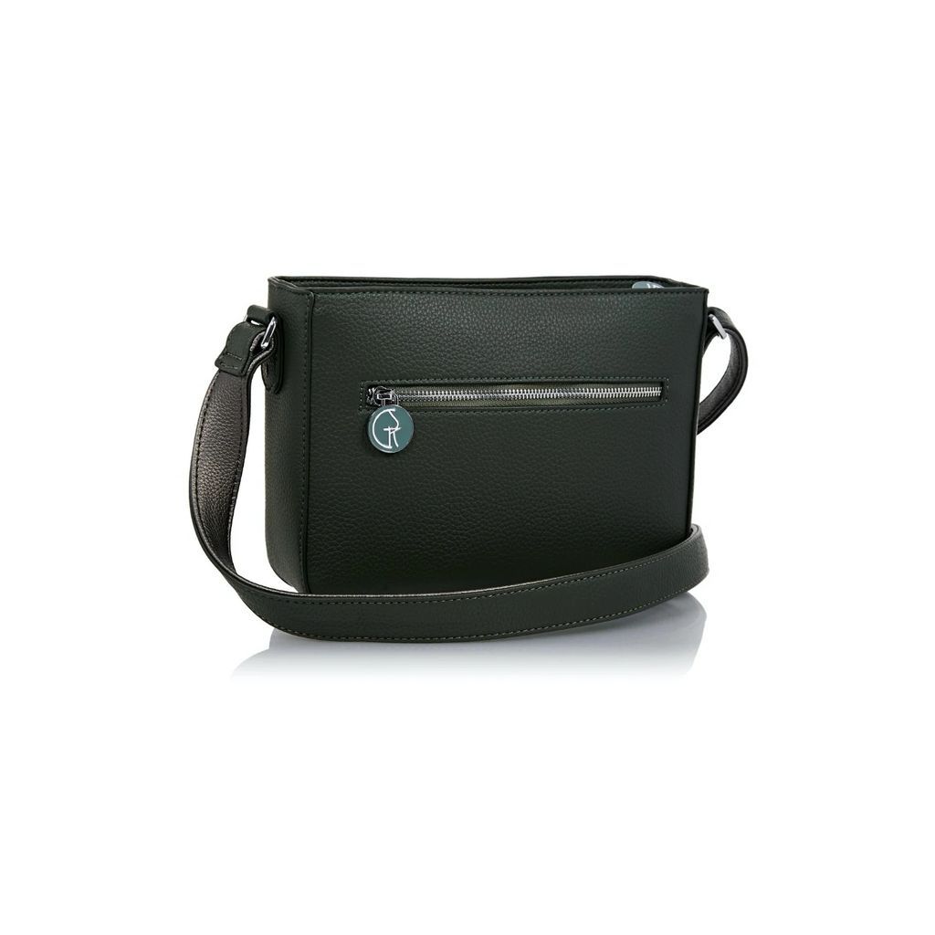 The Morphbag by GSK - Cross-Body Vegan Handbag In Green & Metallic