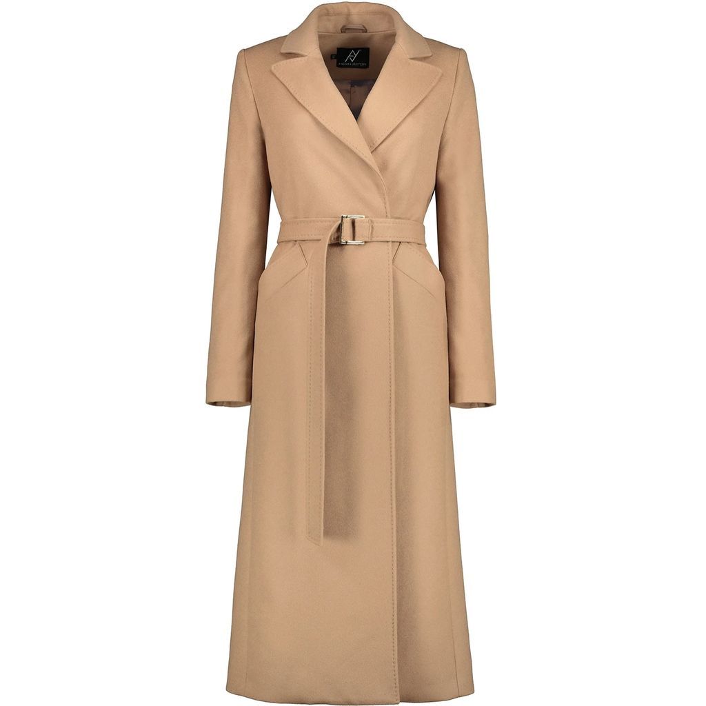 Angelika Jozefczyk - Timeless Icon Camel Wool-Blend Coat