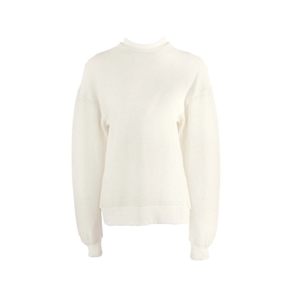 1 People - Philly - Pyratex Seaweed Fibre Cosy Sweater - Powder White