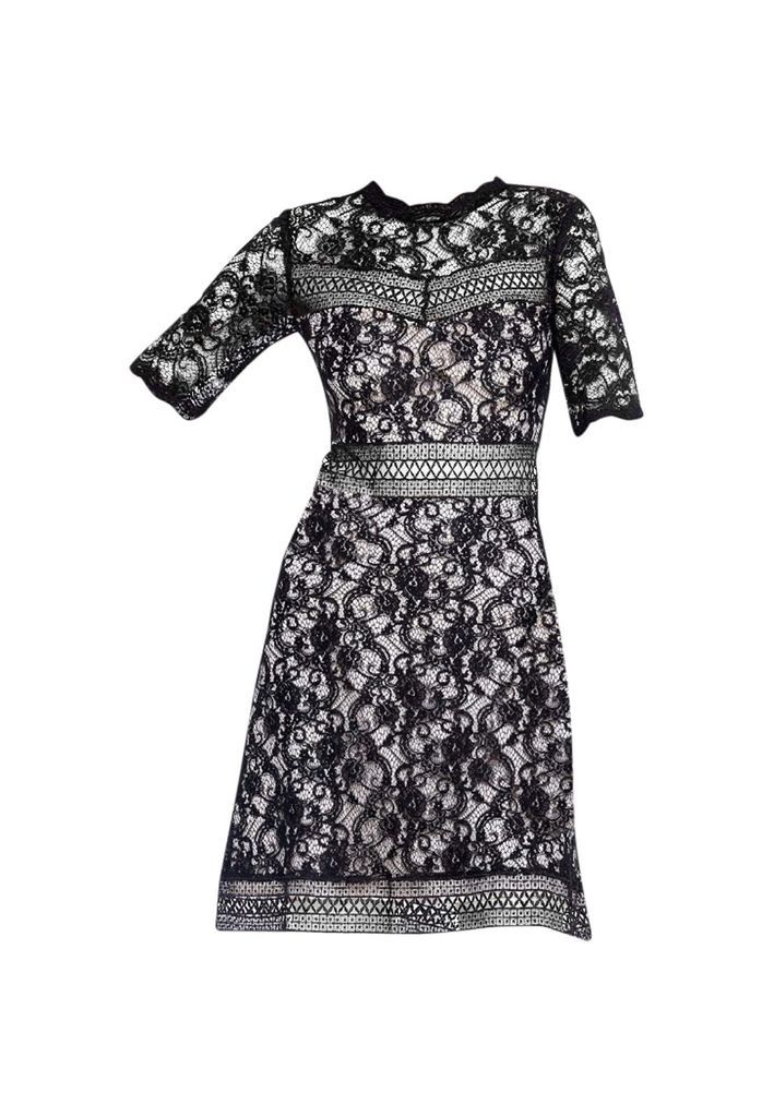 Akalia Official - Clarise Black Lace Dress in black