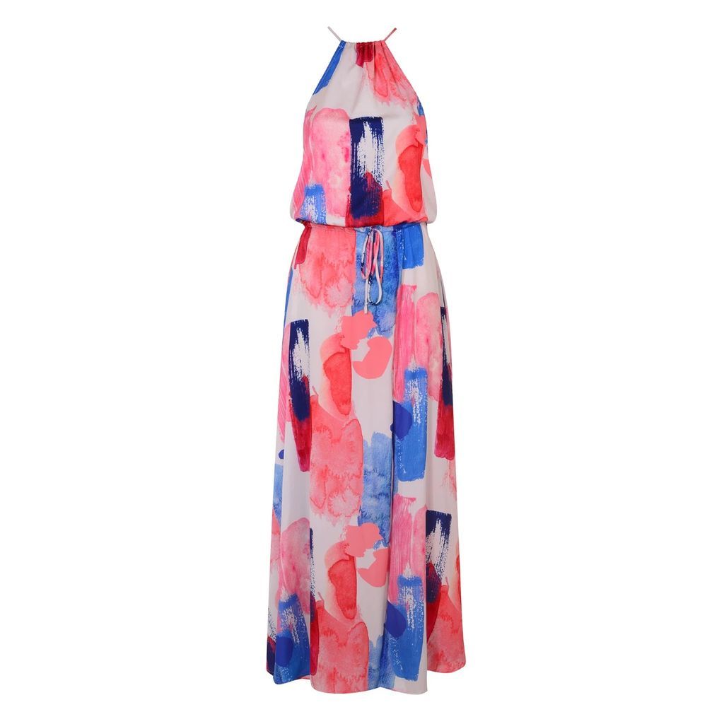 Hues & Co - Claire Maxi Pink Multi