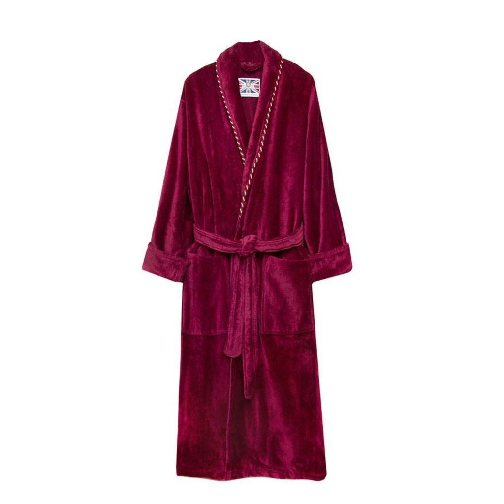 Bown Of London - Women's Dressing Gown - Baroness Burgundy