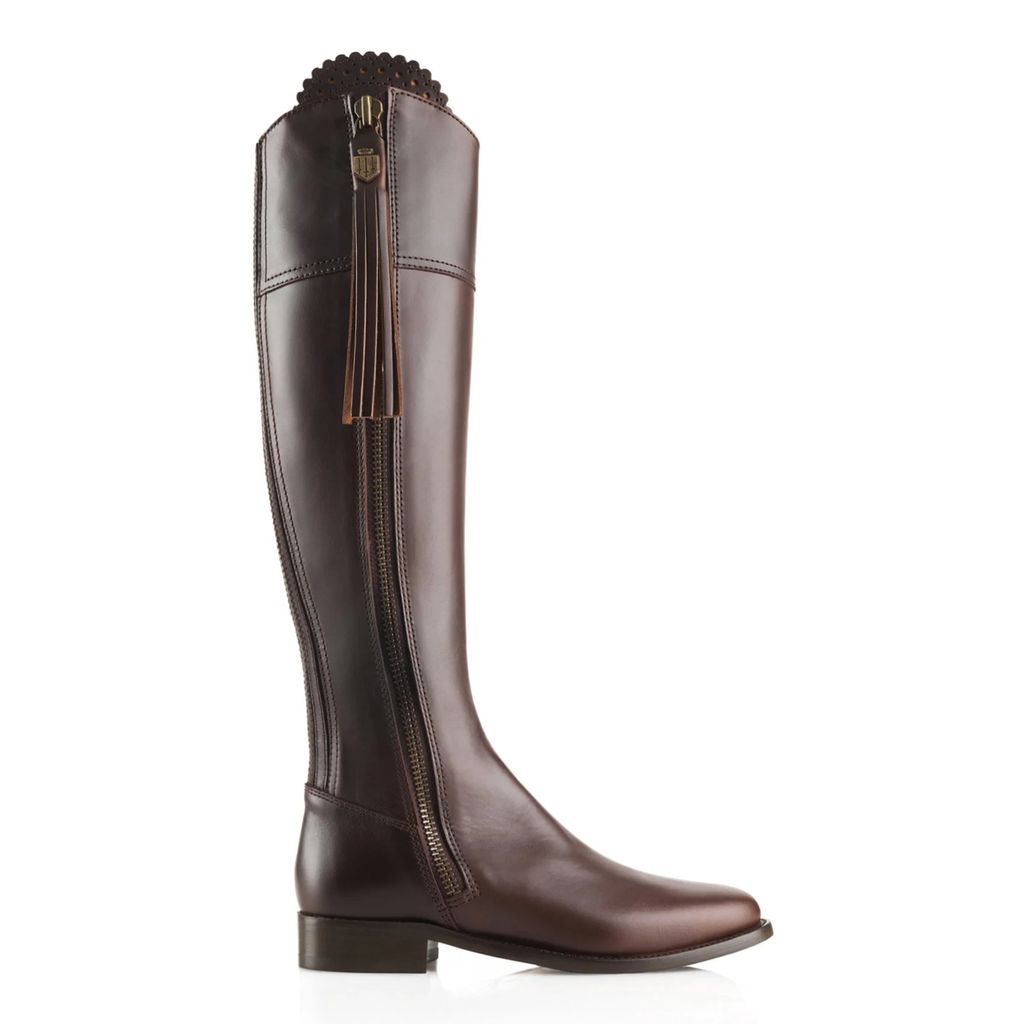 Fairfax & Favor - The Regina Mahogany - Leather Boot