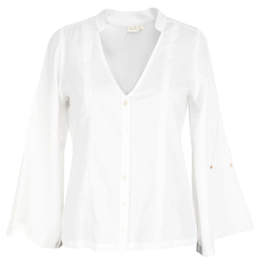Maatie - Fluid White Shirt