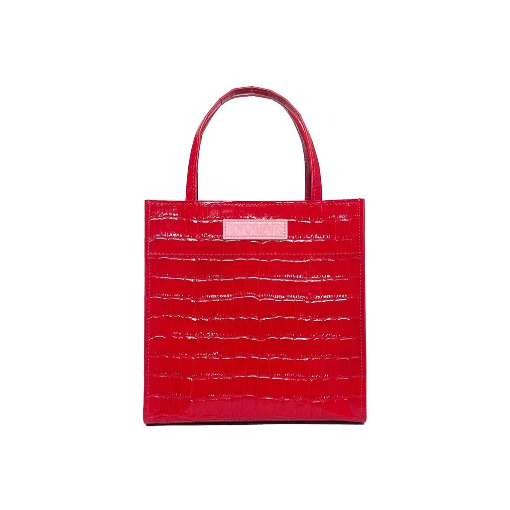 Inouar - Toni Small Red Tote Bag