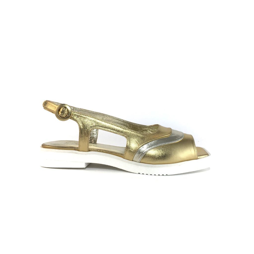 Women's Lijadusis Gold Sandals 4 Uk Atelier de Charlotte