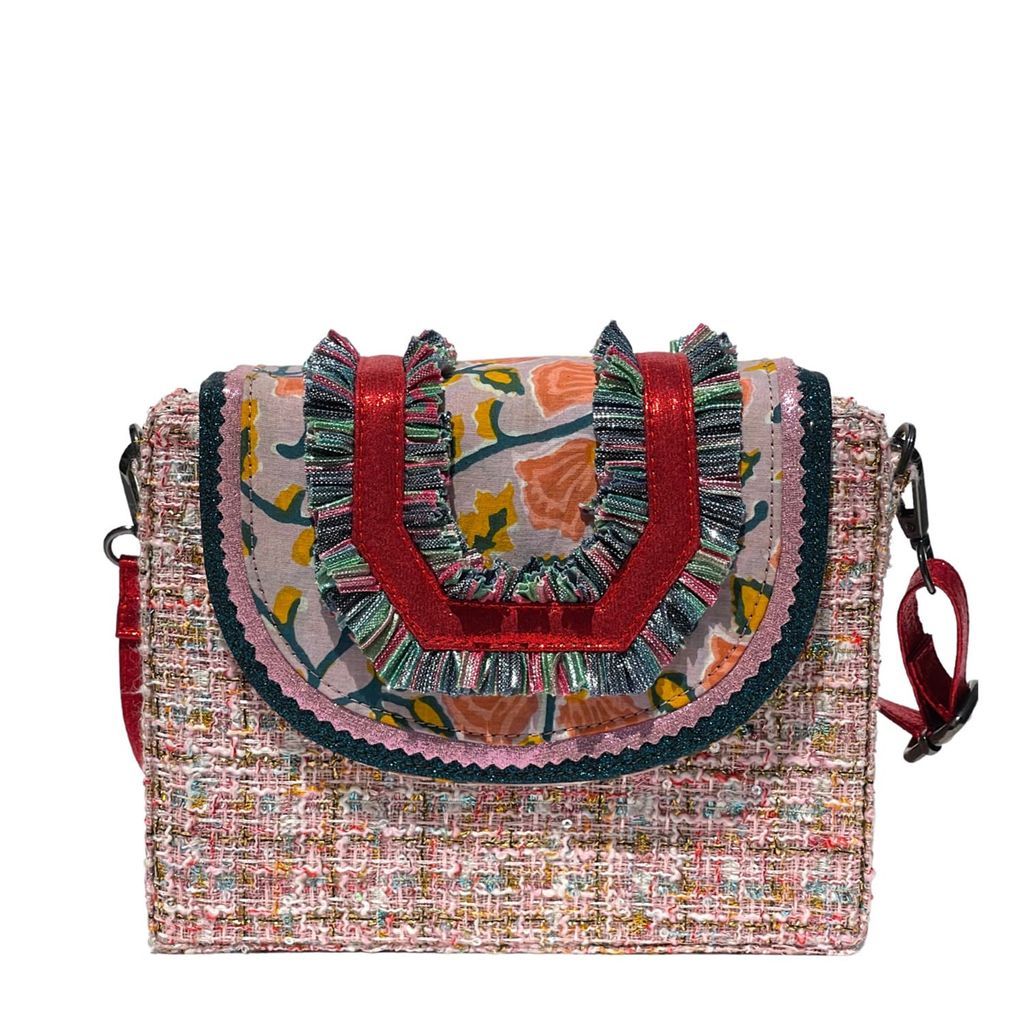 Women's Pink / Purple / Red Toofan Briefcase Bag Simitri