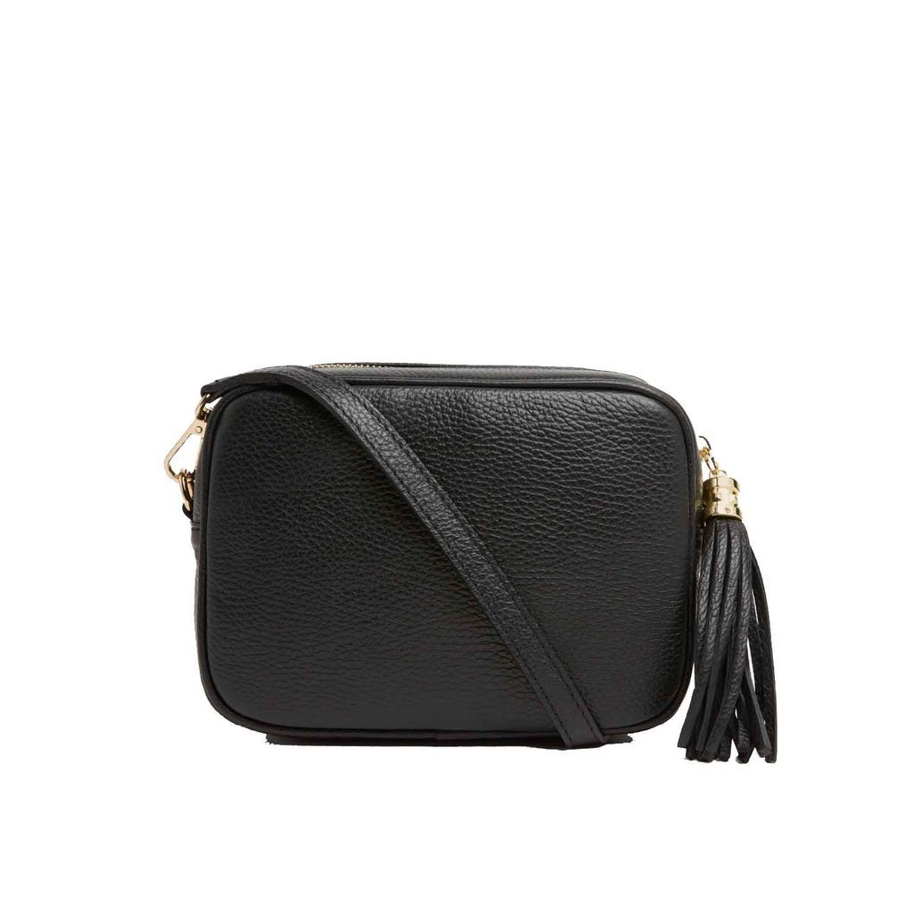 Women's Verona Crossbody Tassel Bag In Black One Size Betsy & Floss