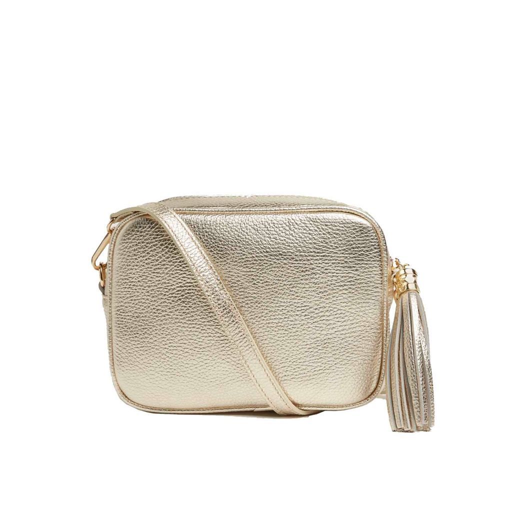 Women's Verona Crossbody Tassel Bag In Gold One Size Betsy & Floss