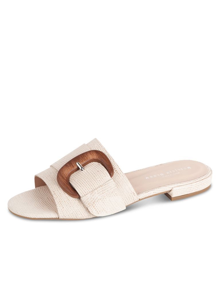 Women's Neutrals Venice Buckle Sandal 4 Uk Patricia Green