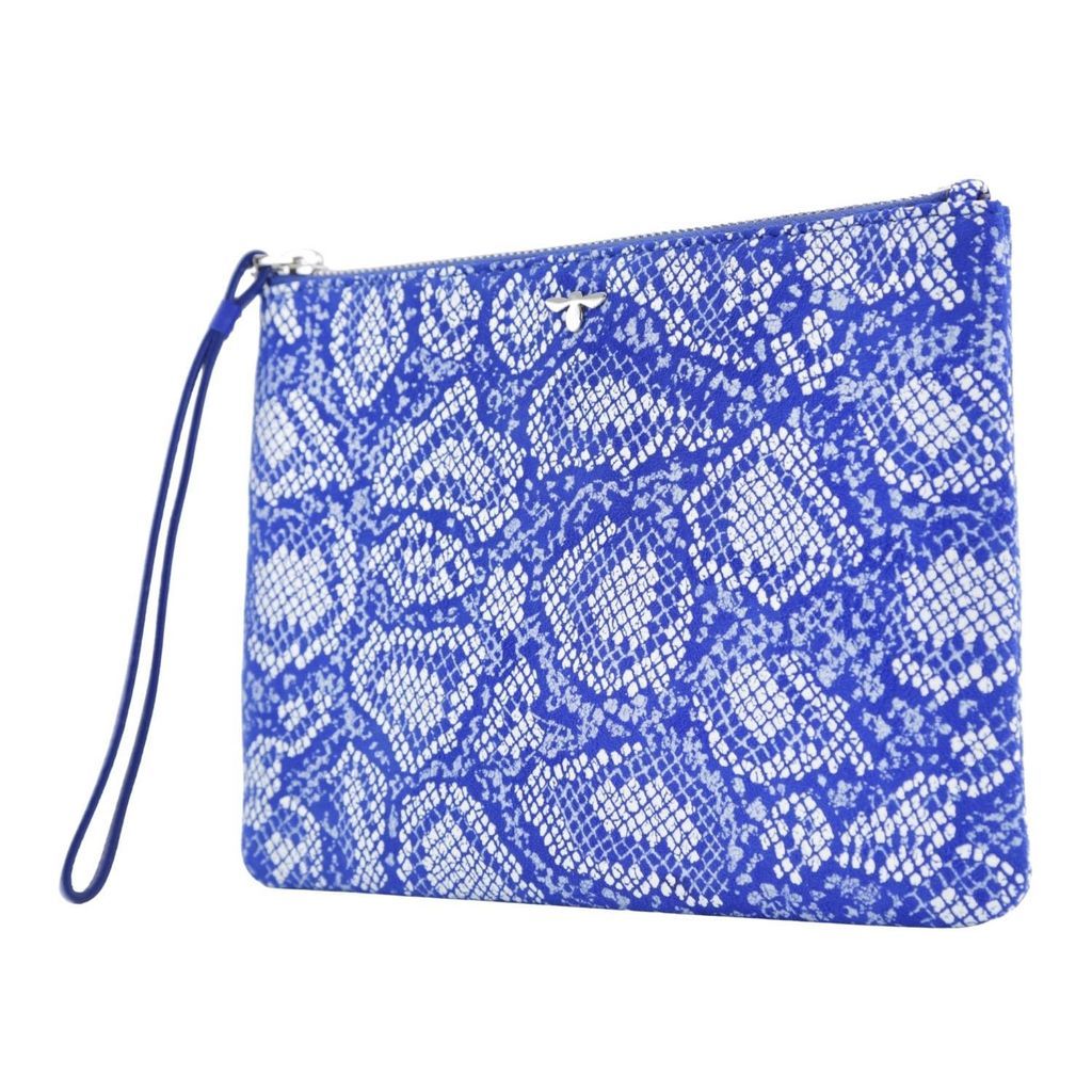 Women's Blue Essential Clutch One Size Cecily Clune