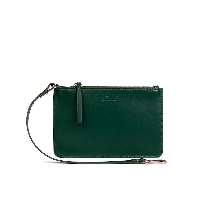 Ivy Green Smooth Pouch - The Junko One Size LUXTRA
