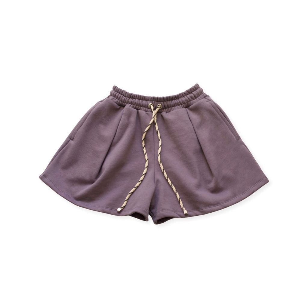 Women's Pink / Purple Aphrodite Pleated Shorts - Pink & Purple Extra Small Bradford Row