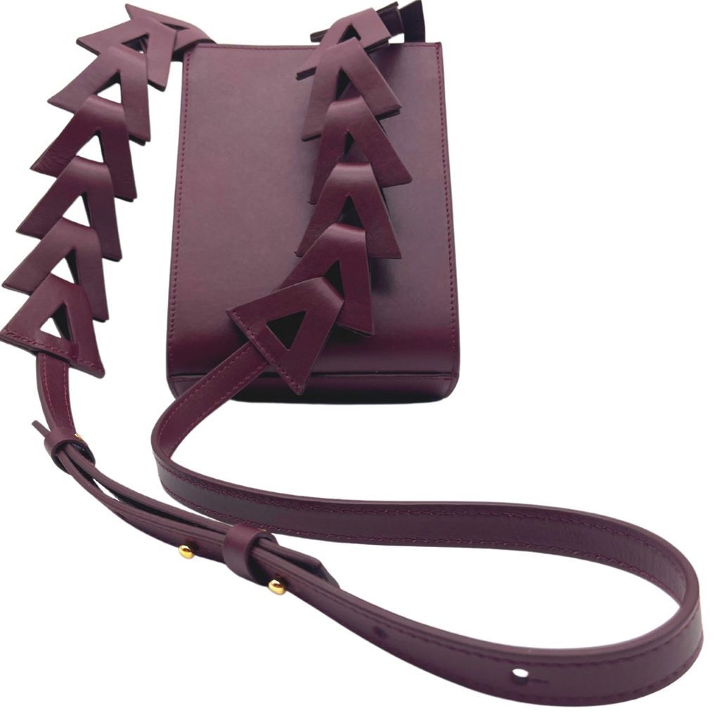 Women's Red Burgundy Aloo Bag JURGI