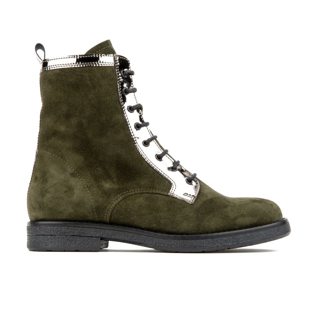 Green Traveller - Olive - Womens Ankle Boot 4 Uk Embassy London USA