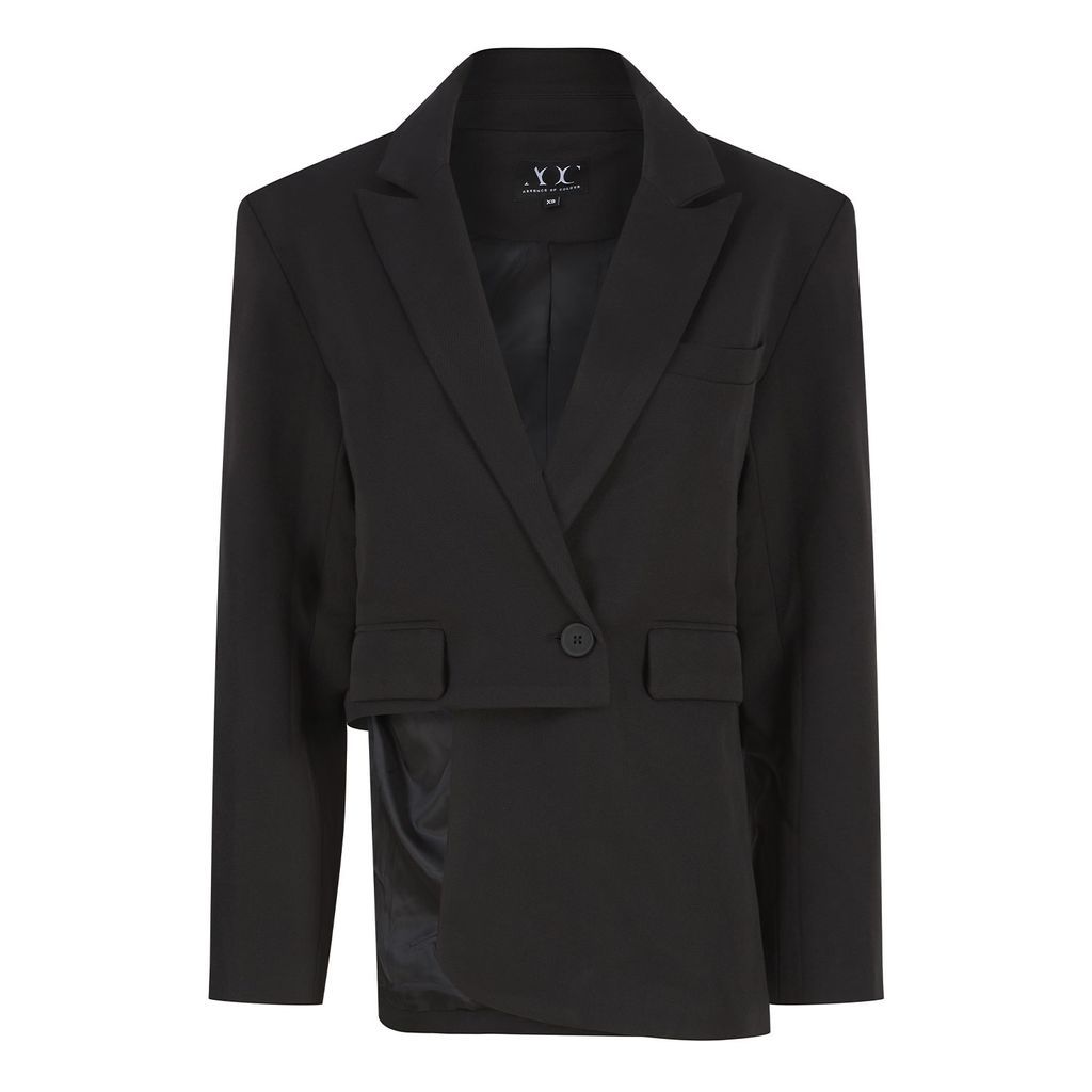 Women's Black Gunna Blazer Small Absence of Colour