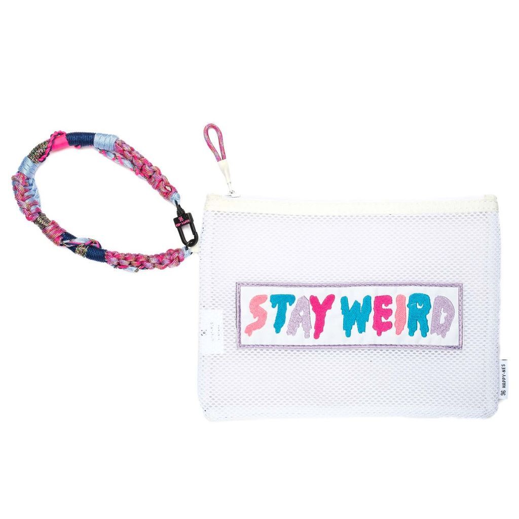 Women's White Emporio Hand Bag Happy-Nes