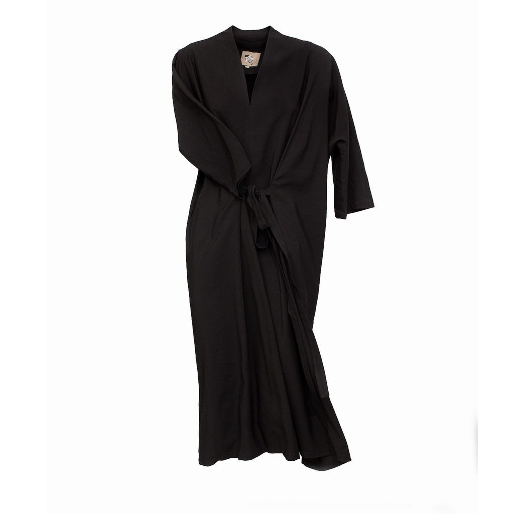 Women's Black Oversized Dress Small Julia Allert