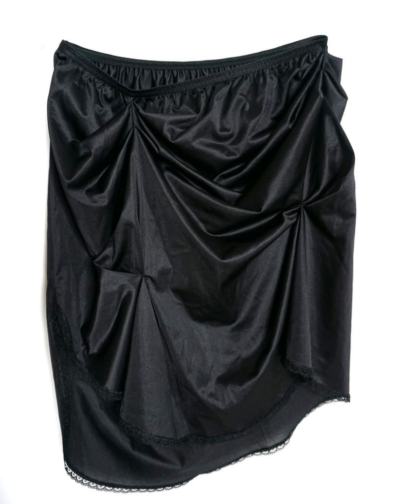 Women's Lace Icing Black Mini Skirt Extra Small Formula S7