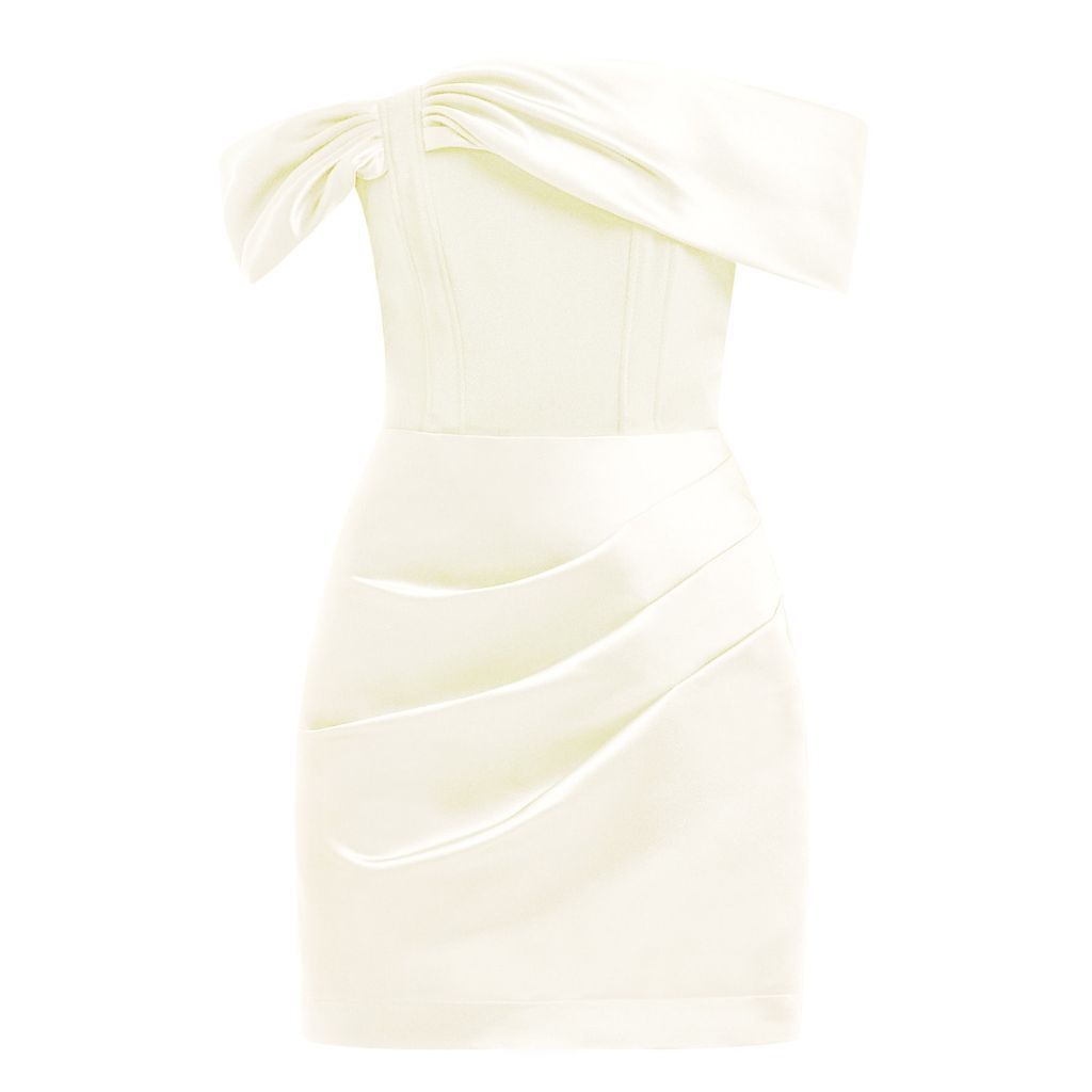Women's Signature Of The Sun Mini Dress - White Medium Tia Dorraine