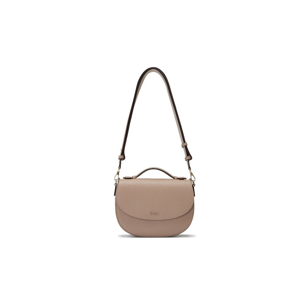 Women's Brown Betty Saddle Tote - Taupe One Size Oryany