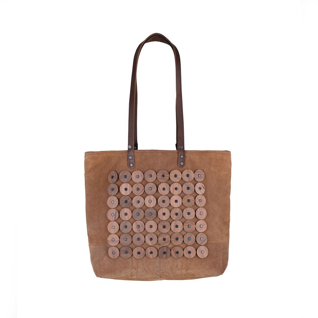 Women's Neutrals / Brown Medium Bag - Disco - Brown, Neutrals Metanoia Leather
