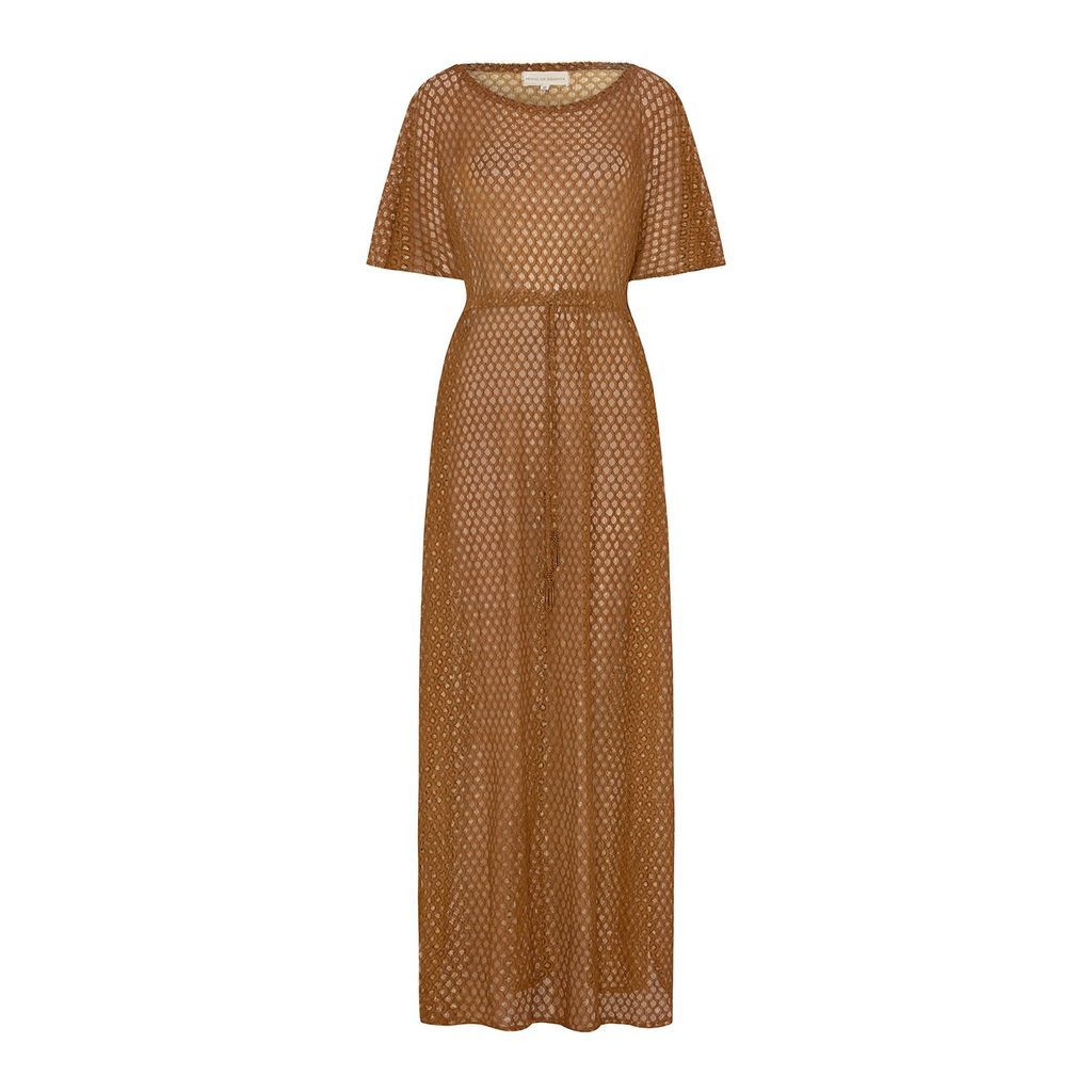 Women's Brown The Desert Palm Maxi Dress One Size House of Dharma