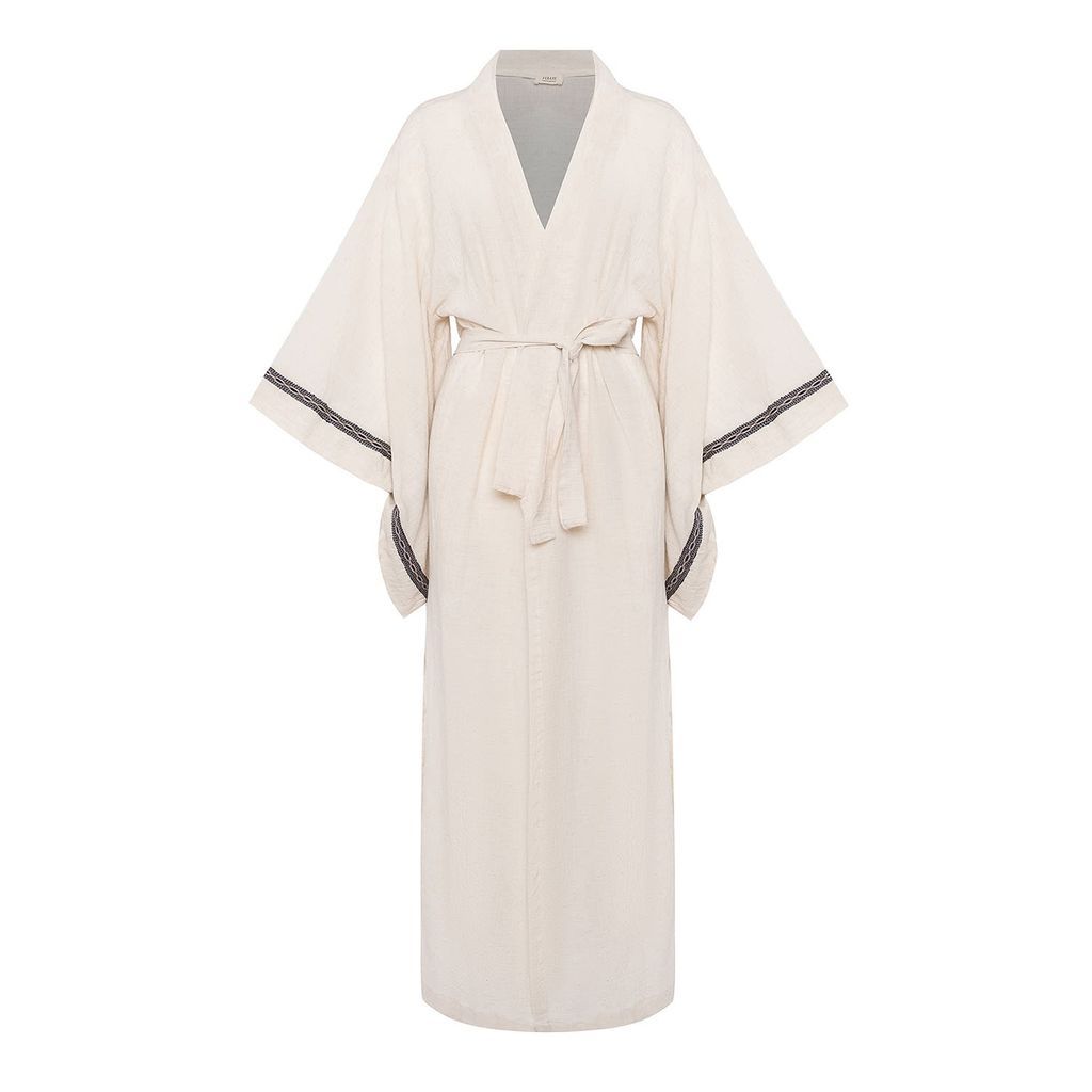 Women's Neutrals Simena Kimono One Size FERAYE