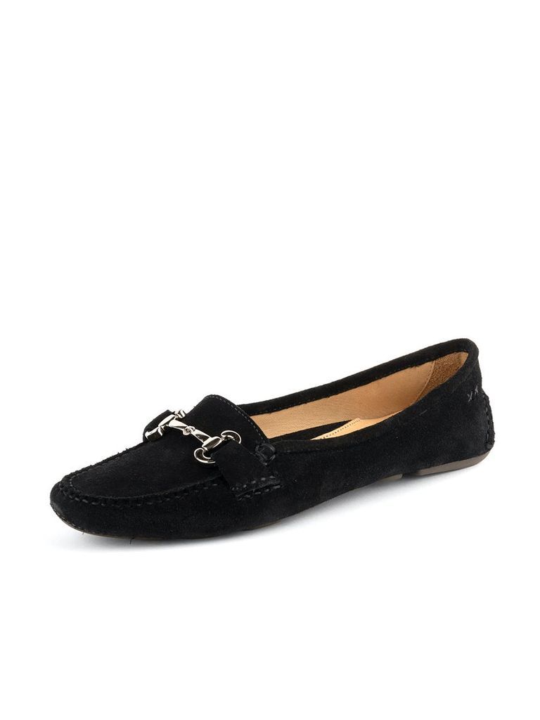 Women's Carrie Driving Moccasin Black 4 Uk Patricia Green
