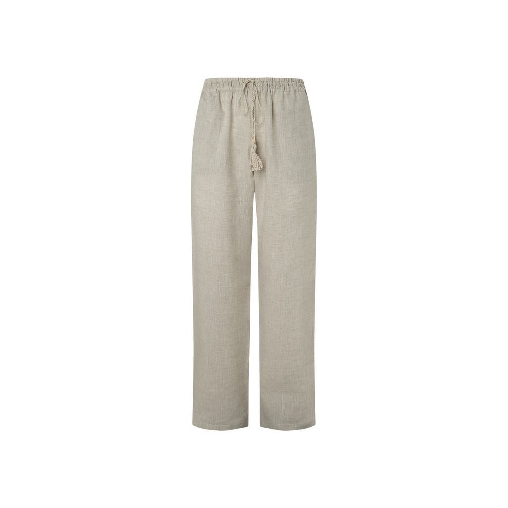 Women's Neutrals / Grey Milena Trousers In Dove Gray One Size BALUSHKA
