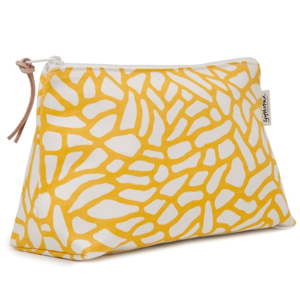 Yellow / Orange Delta Yellow Wash Bag L Gyllstad