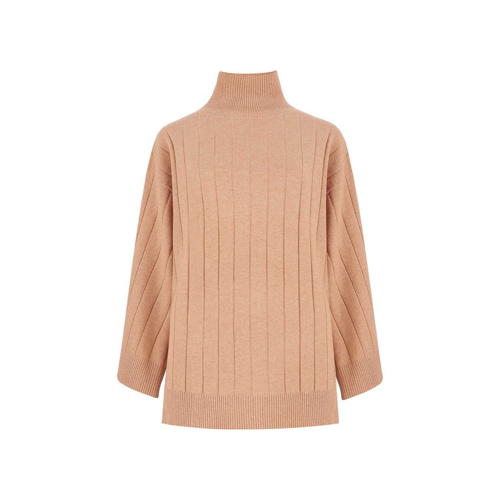 Women's Neutrals / Yellow / Orange Kamila Cashmere Sweater Xs/S Coocoomos