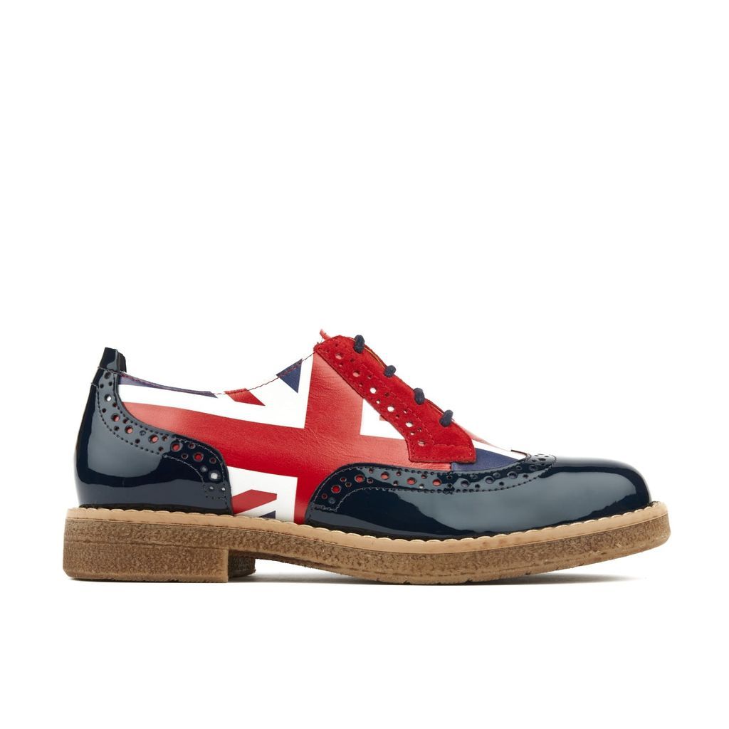 Blue / Red The Artist Jubilee - Womens Oxford Shoes 4 Uk Embassy London USA