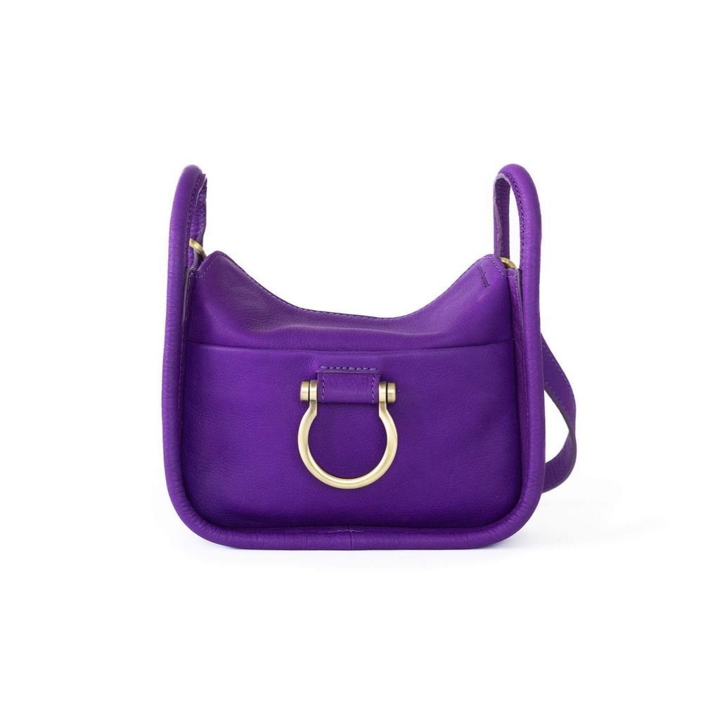 Women's Pink / Purple Frida Mini Shoulder Bag - Purple One Size Sapahn