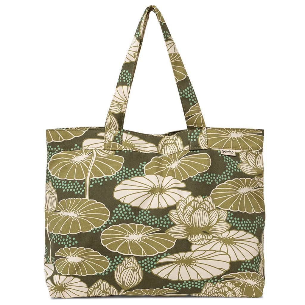 Women's Lotus Green Large Tote Bag Gyllstad
