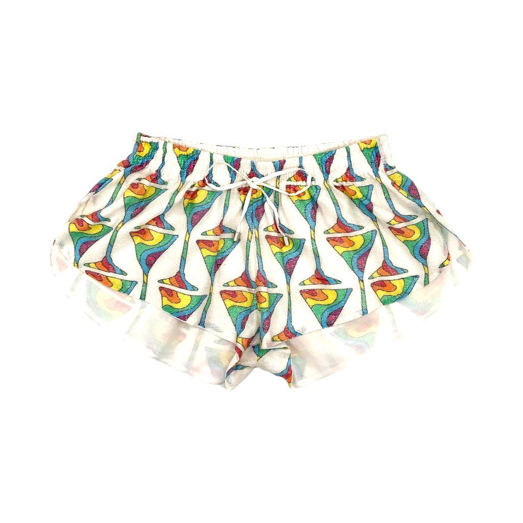 Women's Martini Sequin Rainbow Tiny Pants Extra Small Julia Clancey