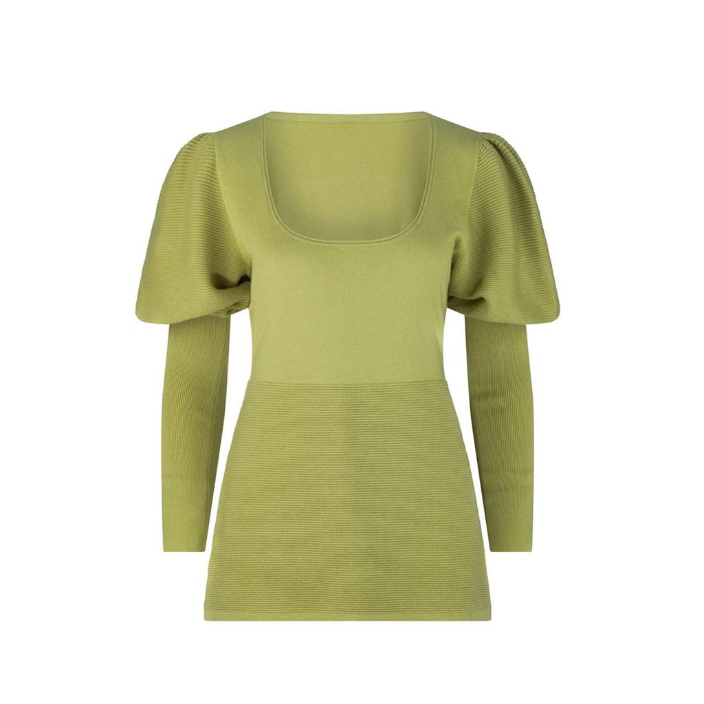 Women's Green Capri Top - Olive Extra Small dref by d