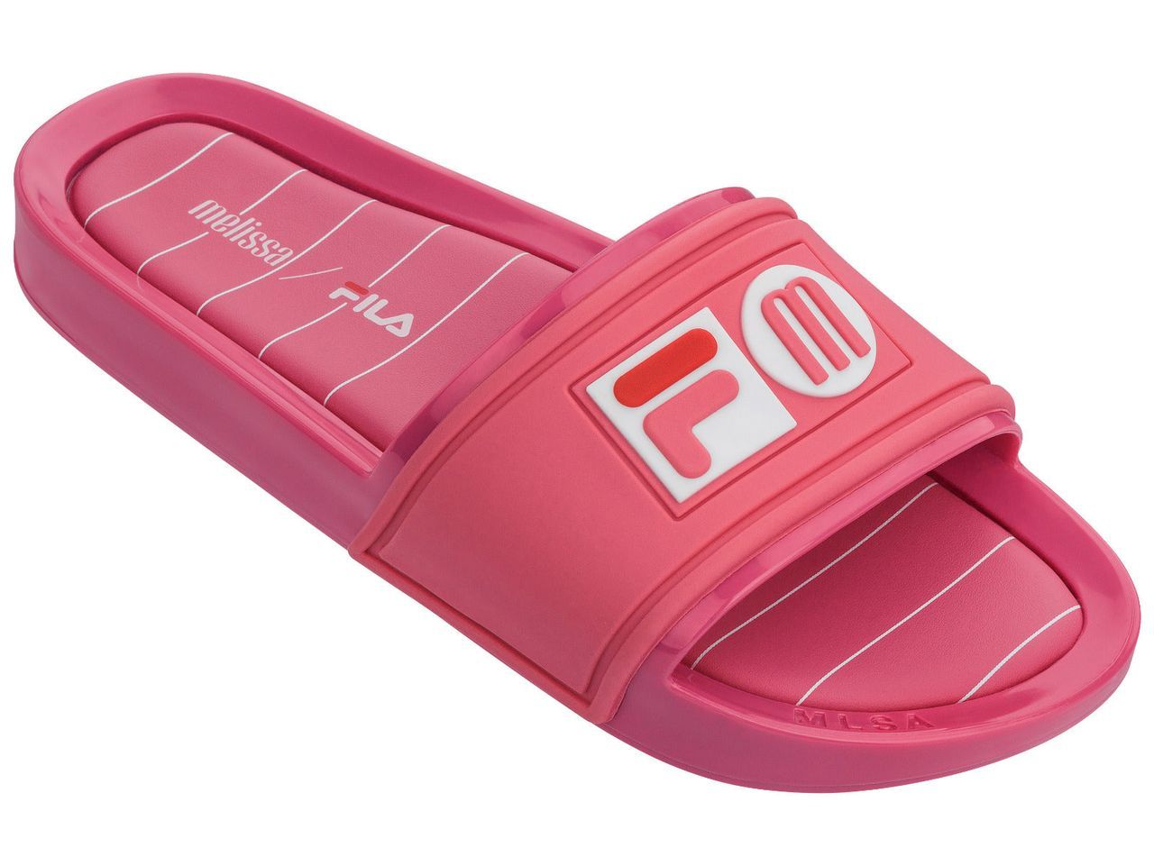 Women's Pink / Purple Fila Slide Pink 3 Uk Melissa