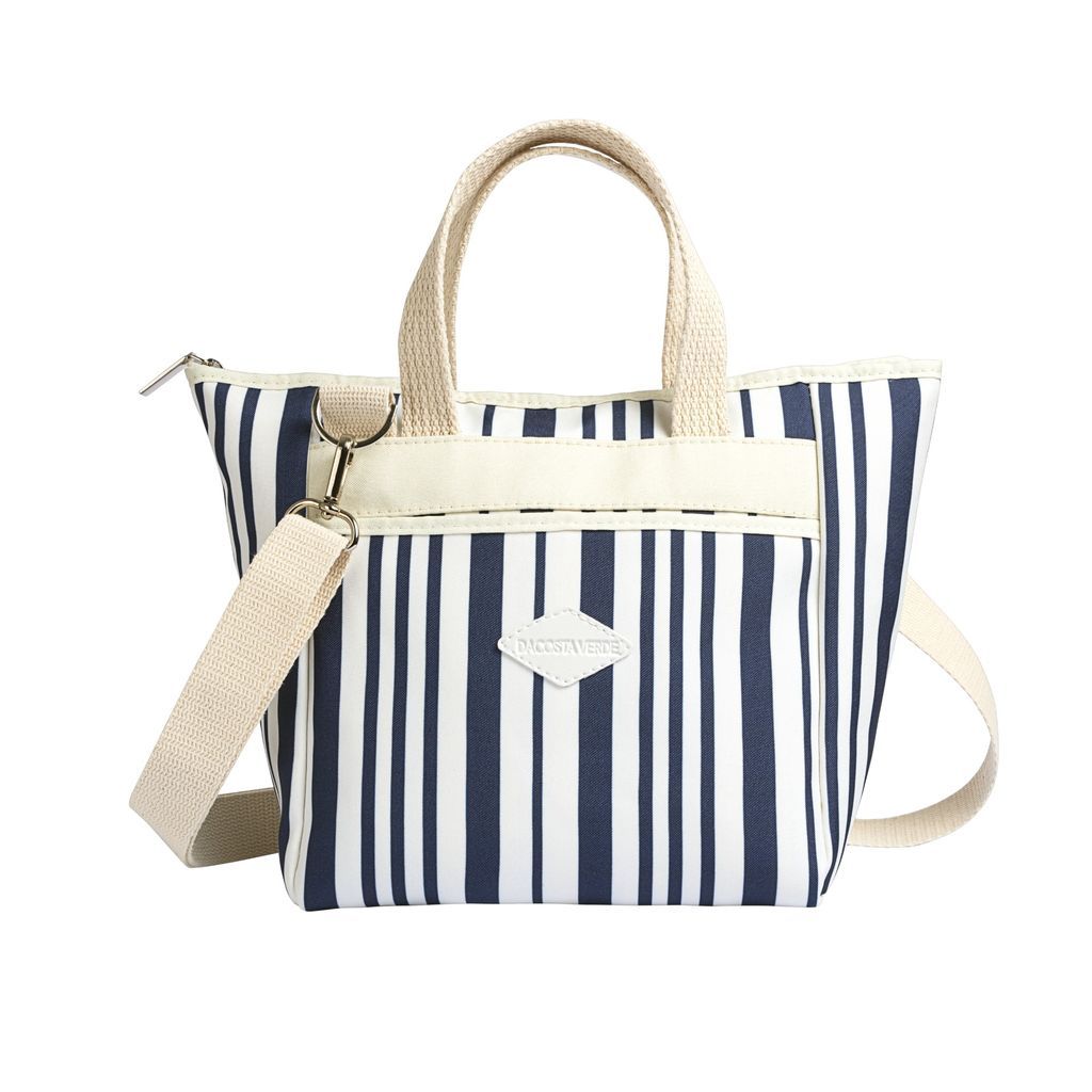 Women's Lunch Tote Recycle Endless Blue Stripe One Size DaCosta Verde