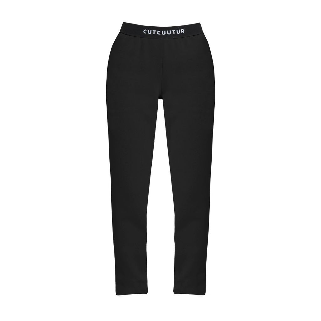 Women's Sweatpants In Black Extra Small CUTCUUTUR
