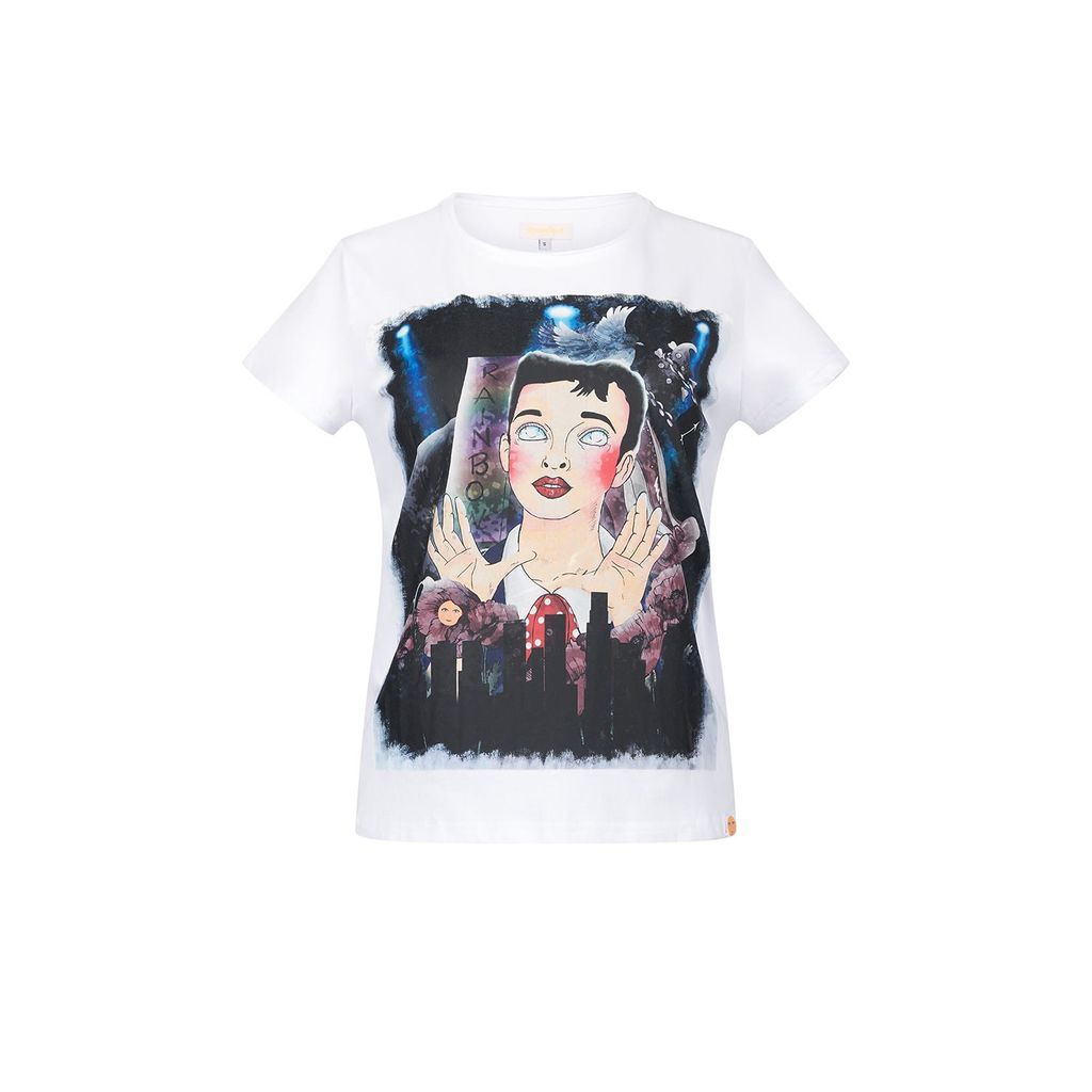 Women's Judy G Tee - White Extra Small Greatfool