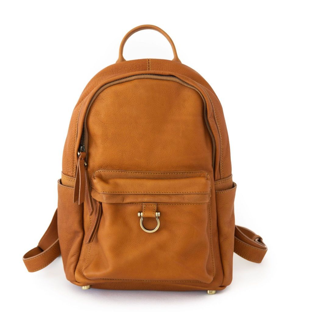 Women's Brown Amelia Backpack - Whisky One Size Sapahn