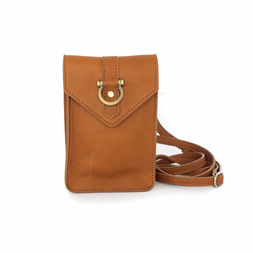 Women's Brown Grace Crossbody - Whisky One Size Sapahn