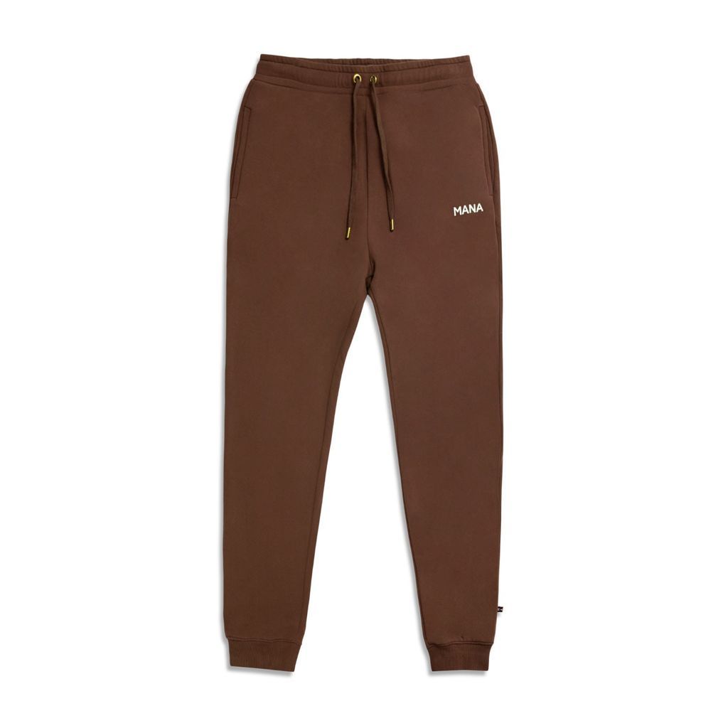 Deluxe Joggers Womens In Chocolate Cosmos Brown Extra Small MANA The Movement