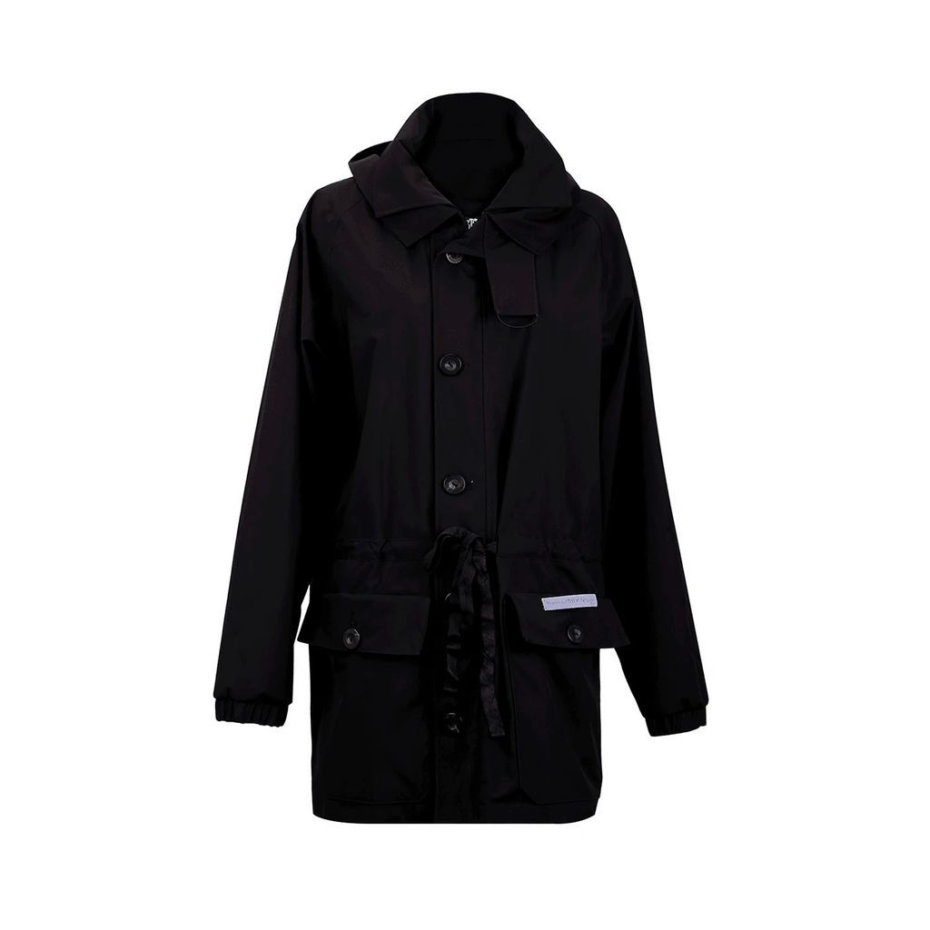 Women - High-Tech Functional Jacket - Onyx Black - F-Spy 003 Small Yvette LIBBY N'guyen Paris